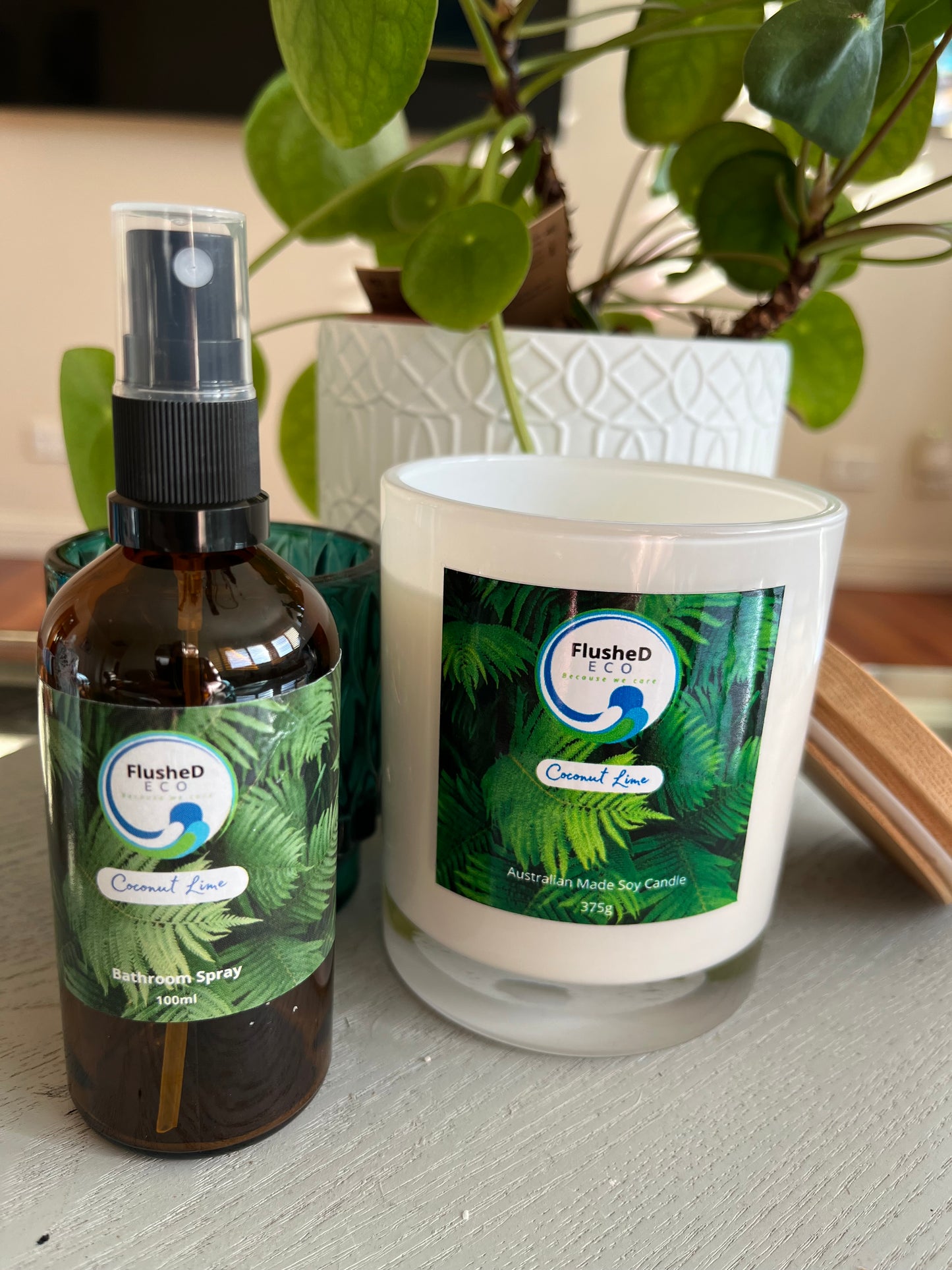 Soy Candle 375g - Coconut Lime