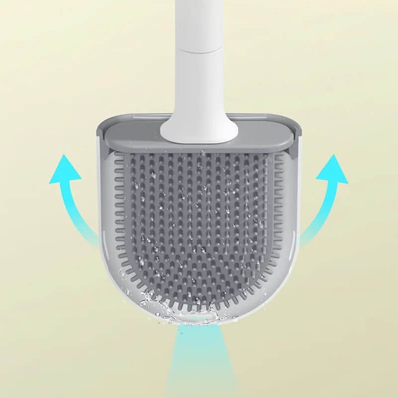 Hygenic Silicone Toilet Cleaning Brush