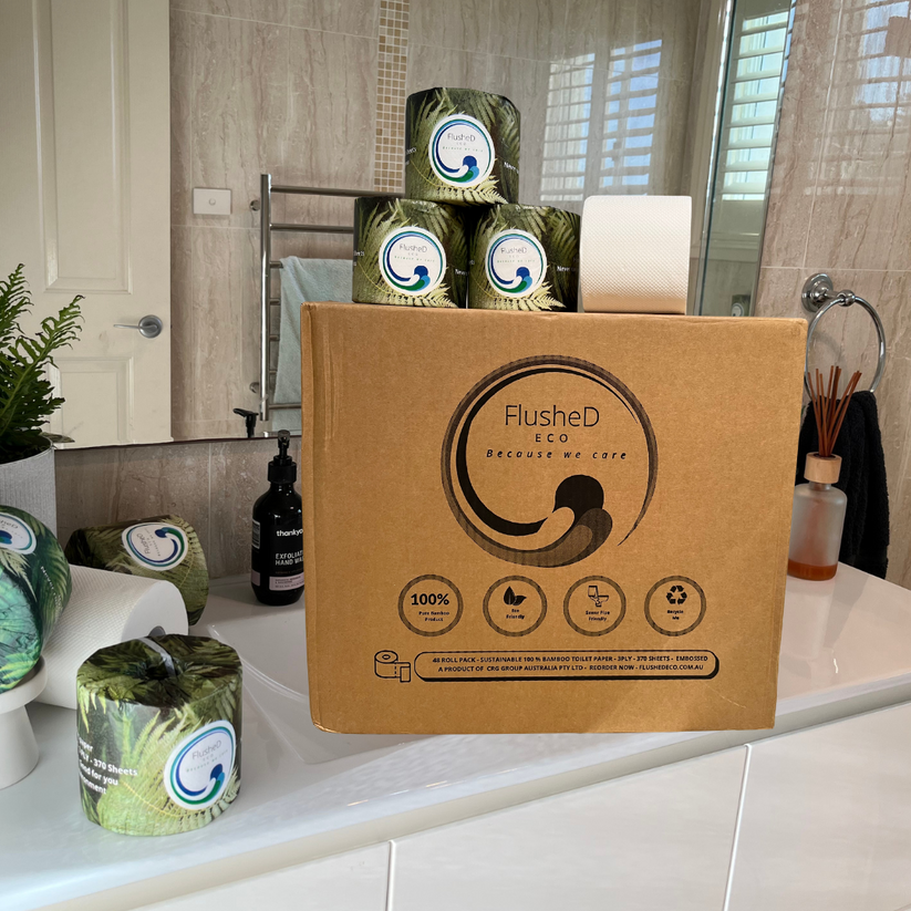 Bulk Toilet Paper FlusheD ECO