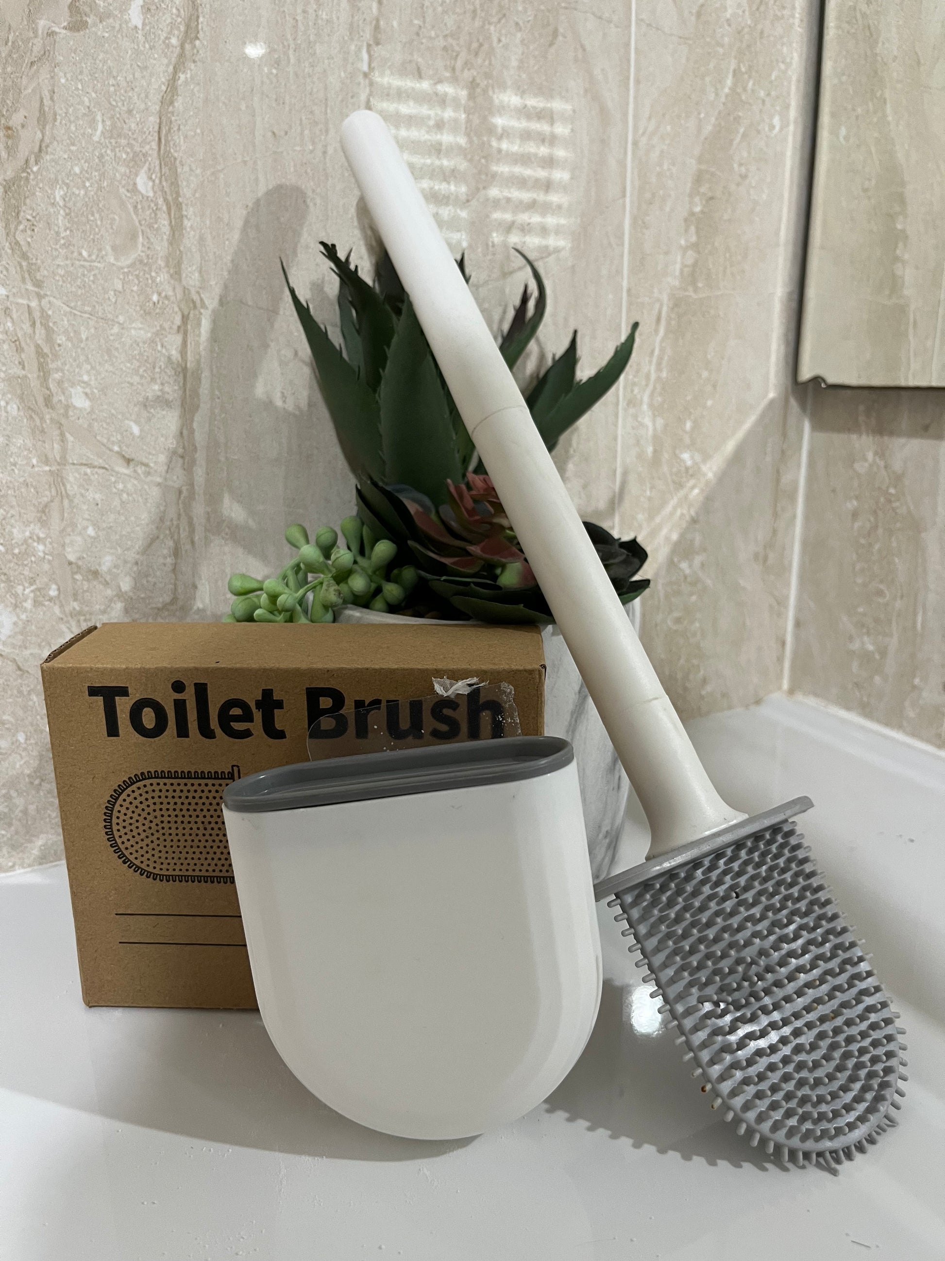 Toilet Cleaning Brush | Silicone Hygenic | FlusheD ECO