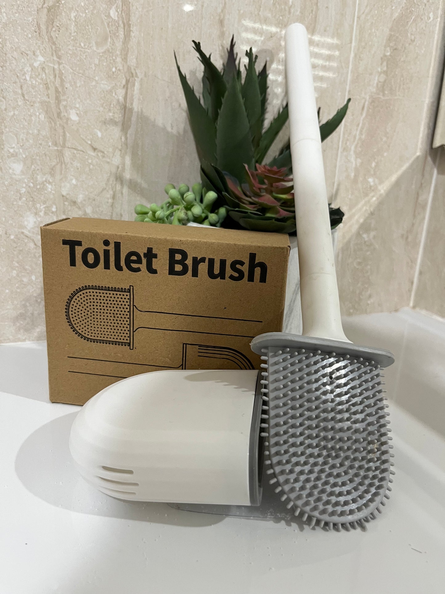 FlusheD ECO Hygenic Toilet Cleaning Brush | Silicone